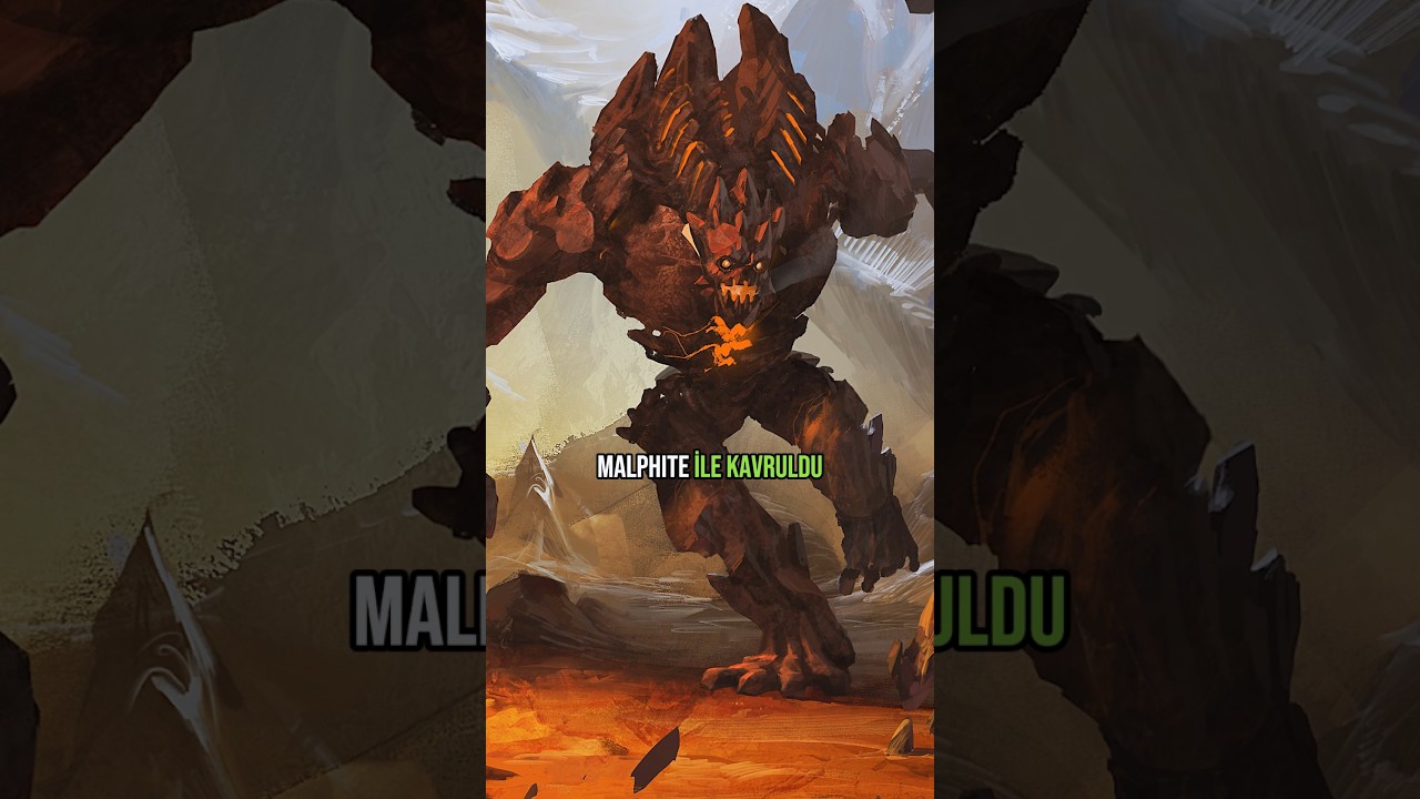 Malphite Koca Bir Şehir Kalesiydi #shorts #leagueoflegends