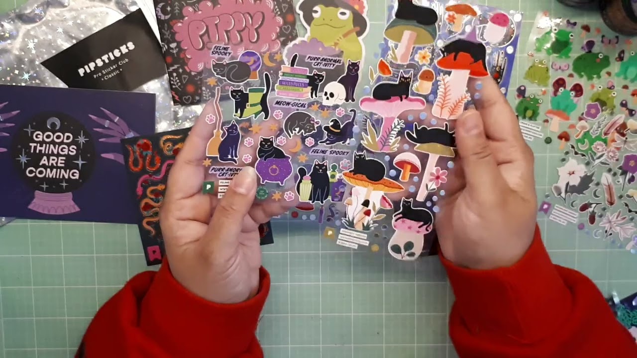 💜👻Pipsticks September 2024 Pro Classic 💜👻 Subscription pack Unboxing