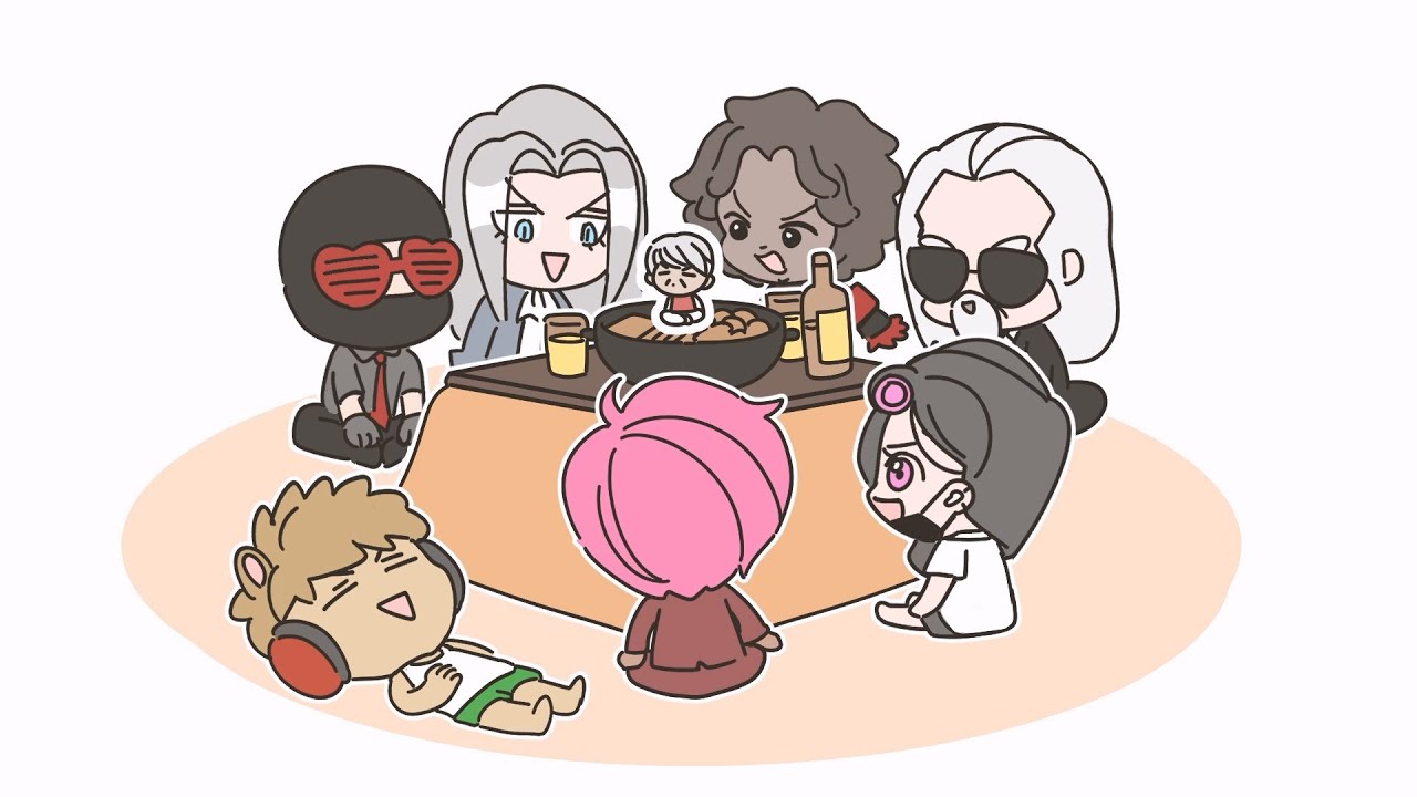 고멤 회식 애니메이션