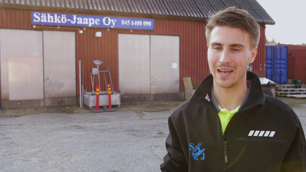 Uudenmaan nuori yritt&auml;j&auml; 2019 Benjamin Heikkinen