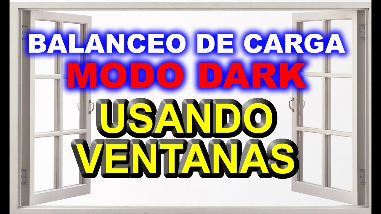 BALANCEO PROFESIONAL CON VENTANAS WINBOX