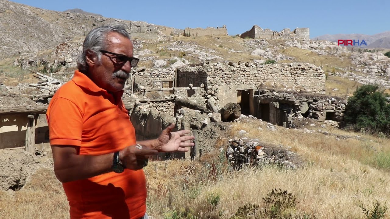 Sinemilli Ocağı'nın inançsal mekanlarından Îvik Dede'nin evi harap halde