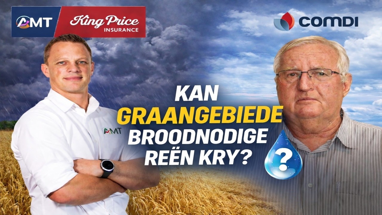🌧️ Kan graangebiede broodnodige reën kry? | Weeroorsig – 12 Februarie 2026