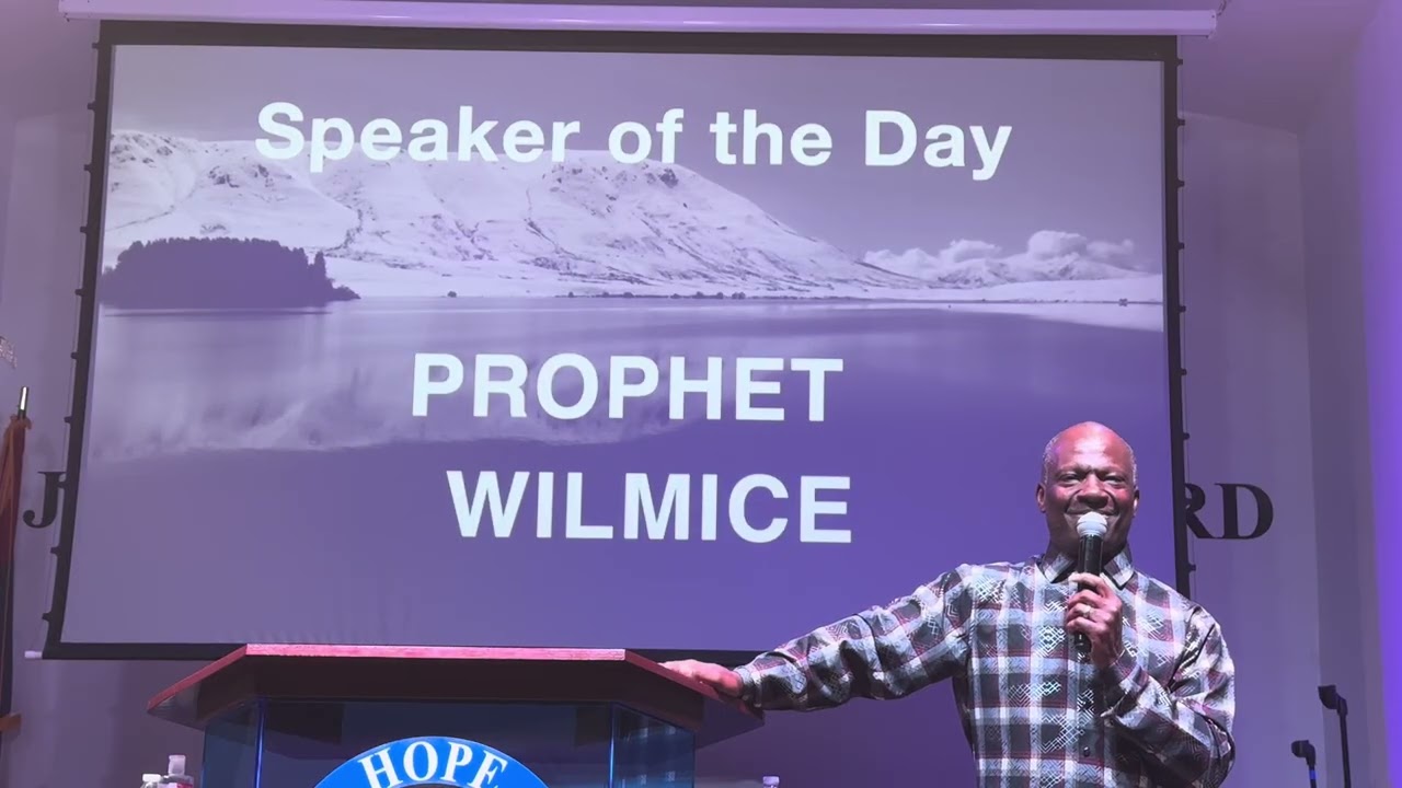 "THE GLORY OF THE LORD IS ON YOU IN 2026". PROPHET WILMICE SAINJUSMAT 