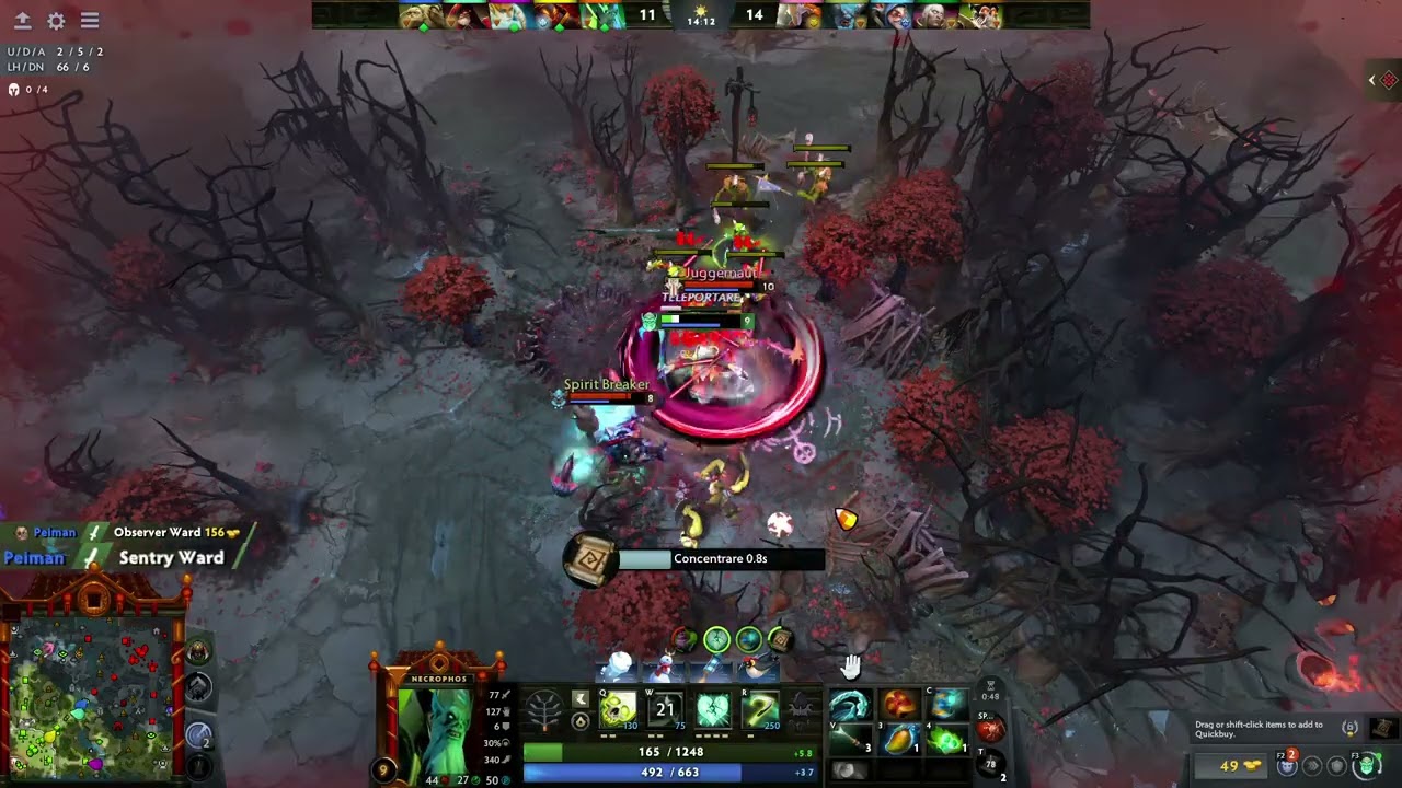 Necrophos +1k mmr gameplay!