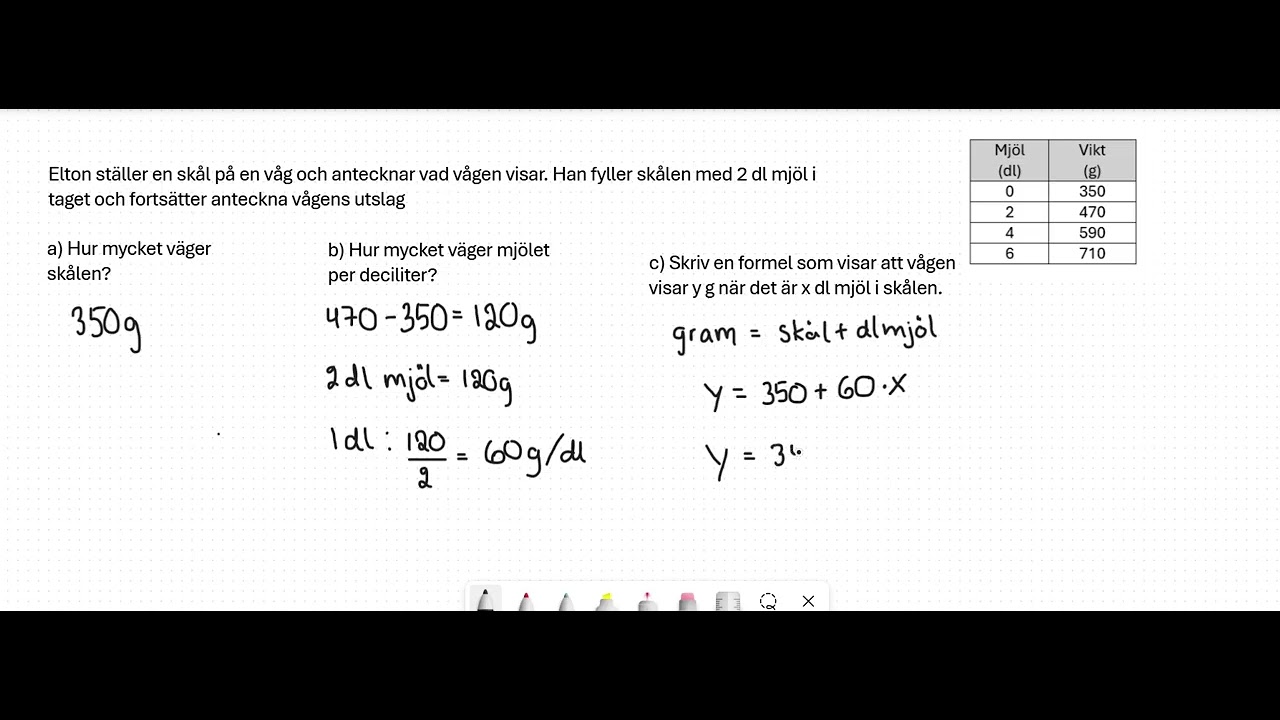 8- Formler och tabeller