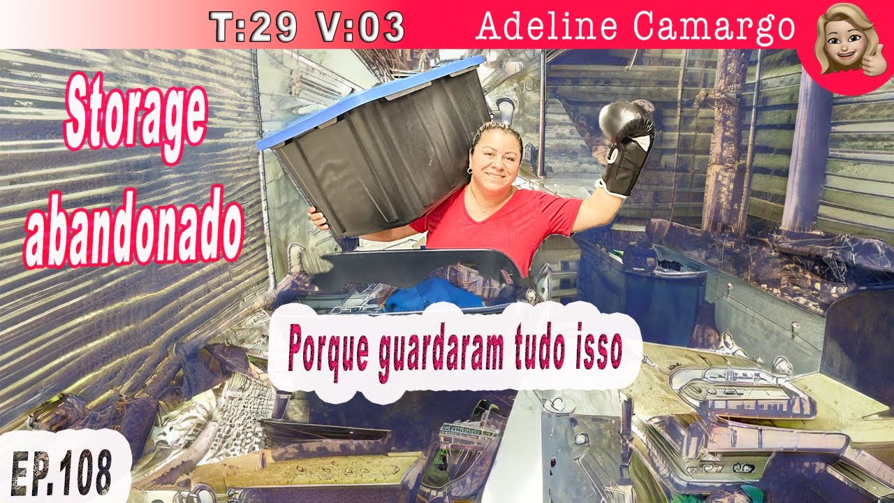É inacreditável o que guardaram nesse storage abandonado @AdelineCamargo