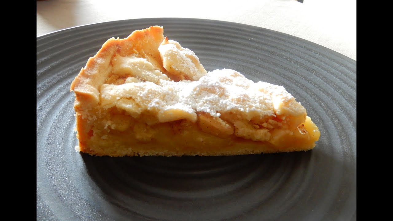Kuchen mit Apfelmus