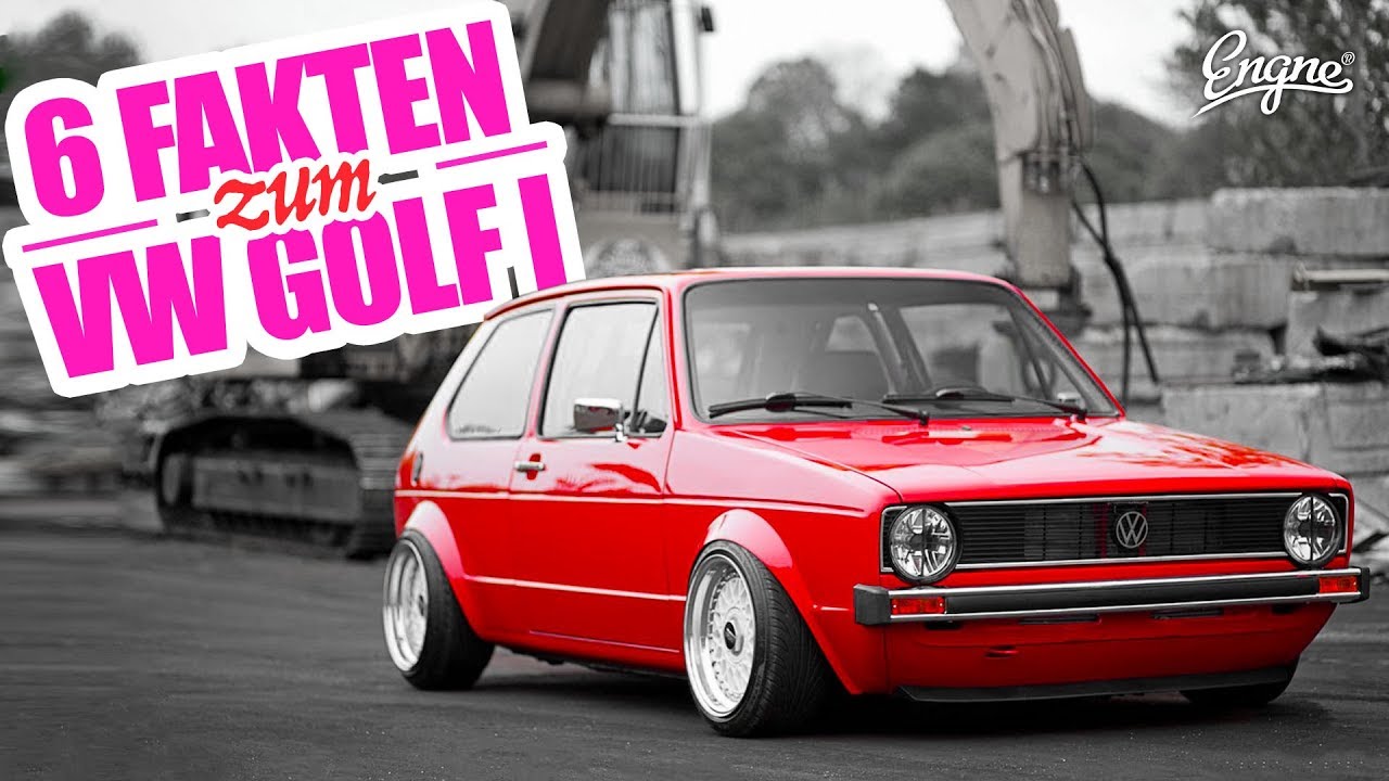 6 FAKTEN zum VW Golf I | ENGNE Auto Fakten