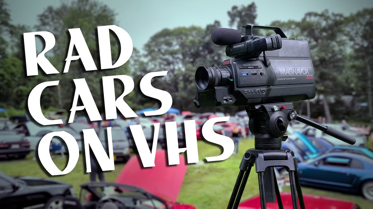 Experiencing an '80s & '90s car show through a VHS camcorder!
