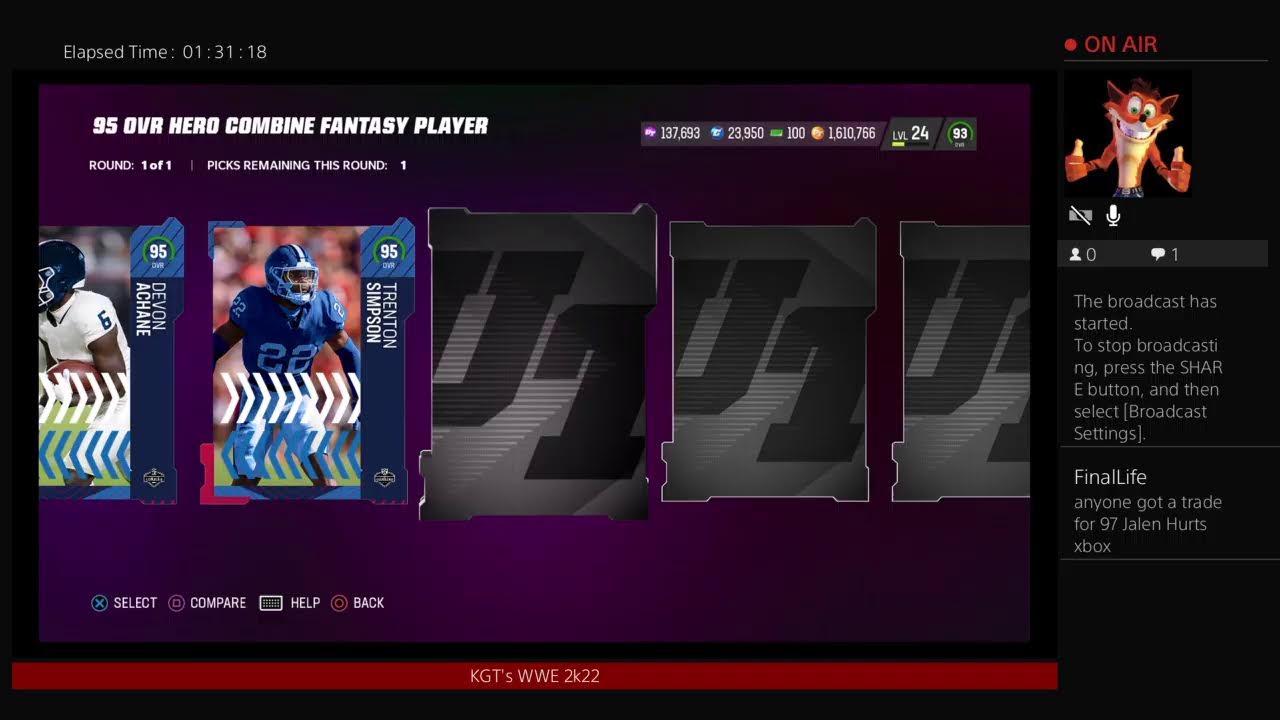MUT 23 finshing set to get 99 ovr Big Play Slay worth around 2 MILLON