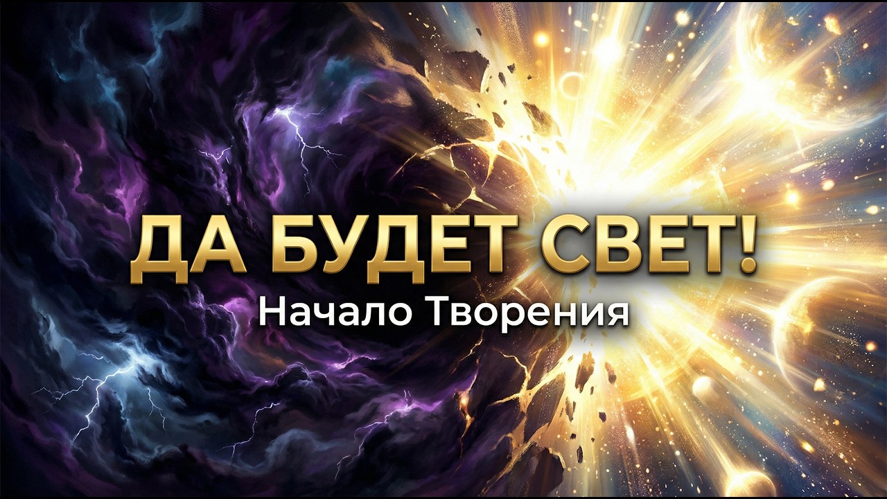 Из Хаоса в Жизнь: rак Бог создал наш мир.