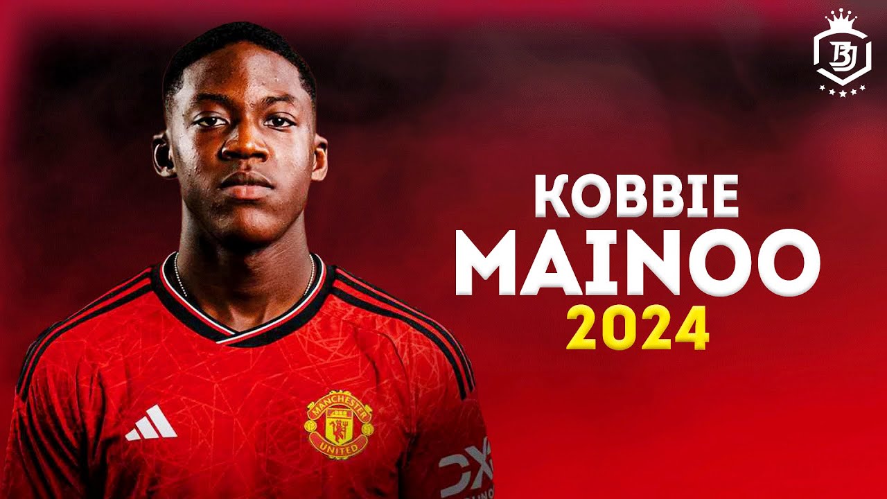 Kobbie Mainoo 2024 - Unveiling the Rising Star's Magic Skills & Goals | HD