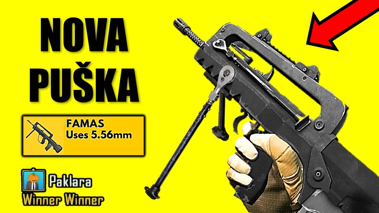 Igram samo s Famas u PUBG Mobile - Najbrža puška u igri?