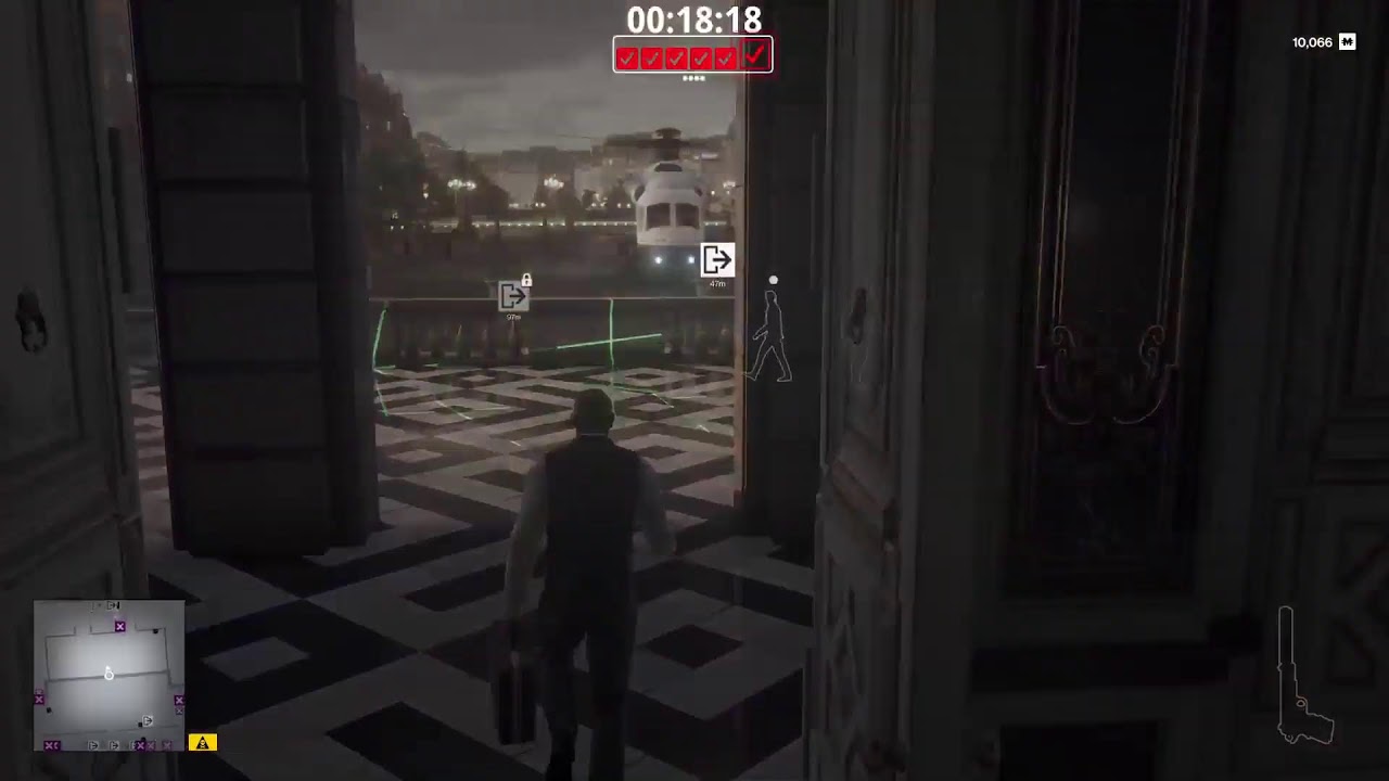 Hitman Freelancer Hardcore Live Gameplay - Bald Bad Daddy 47 - If Stream Ends Game Crashed