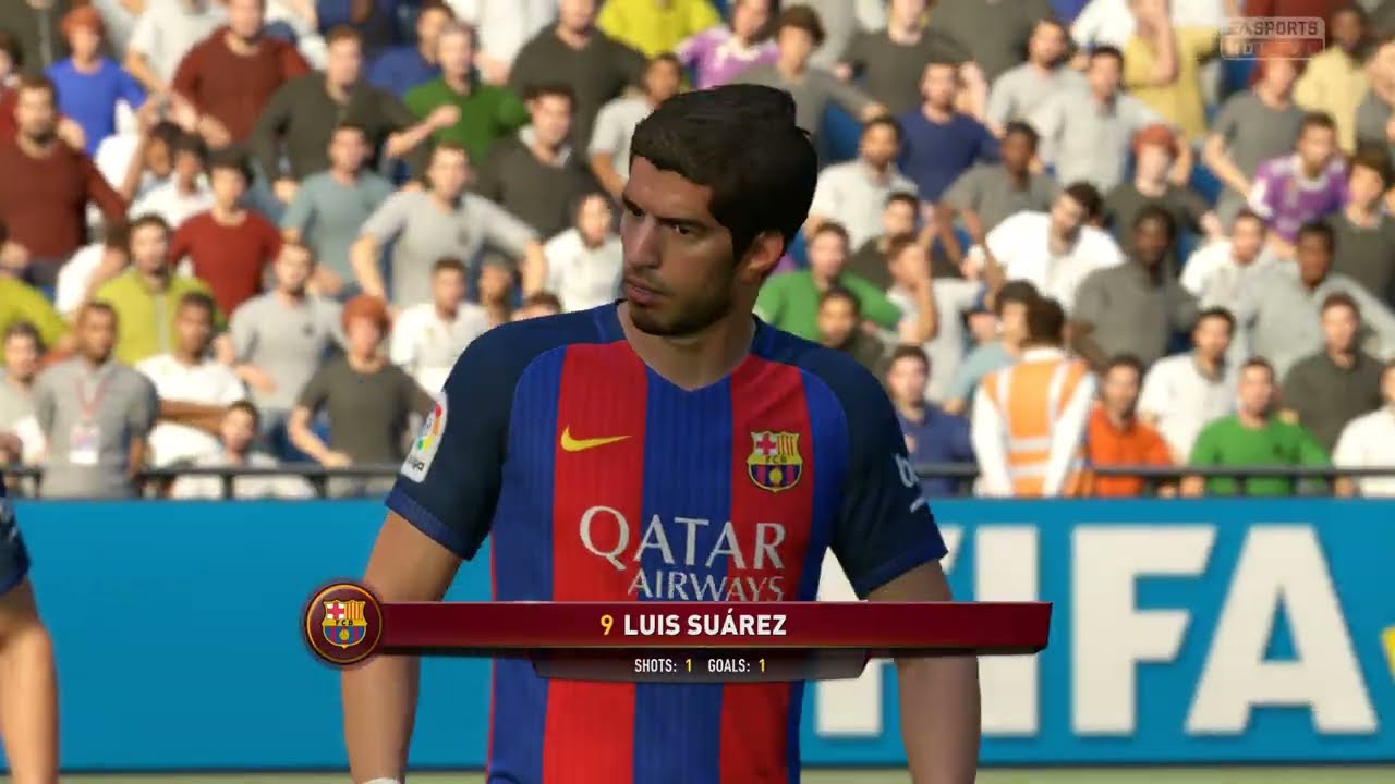 FIFA 17 - Real Madrid vs Barcelona - 2K settings