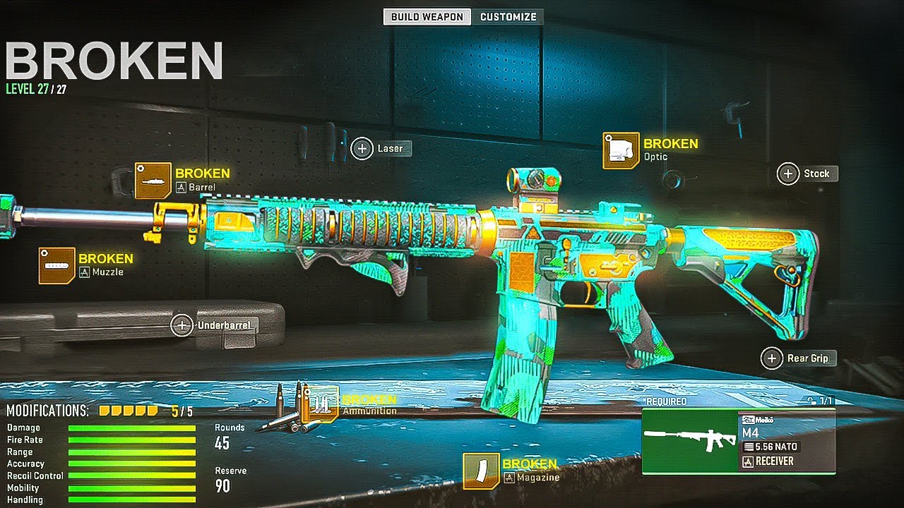 *NEW* #1 NO RECOIL M4 Class Setup AFTER UPDATE on VONDEL PARK 🔥  (Best M4 Loadout) MW2