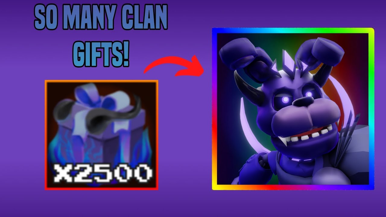 OPENING 2500 CLAN GIFTS DID I GET LUCKY? (fntd 2)