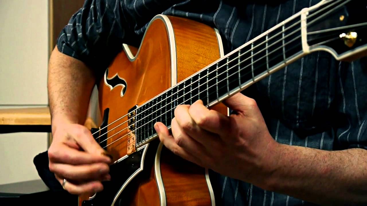 Sonntag J17X Archtop Jazz Guitar - med. slow Swing w. Rhythm-Group - played by Andreas Schulz
