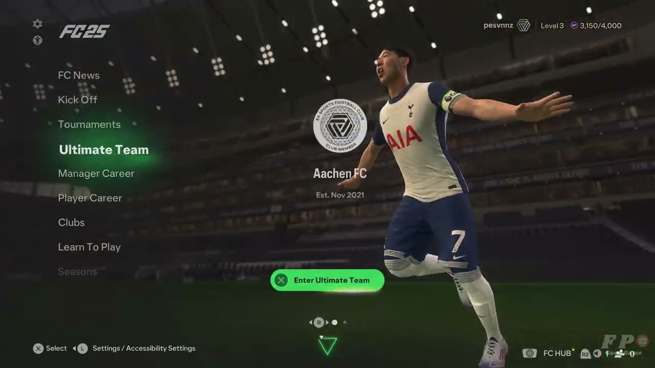 FC 25 PS5 Next Gen Gameplay 4K HDR 60FPS - Ultimate Team FULL WALKTHROUGH