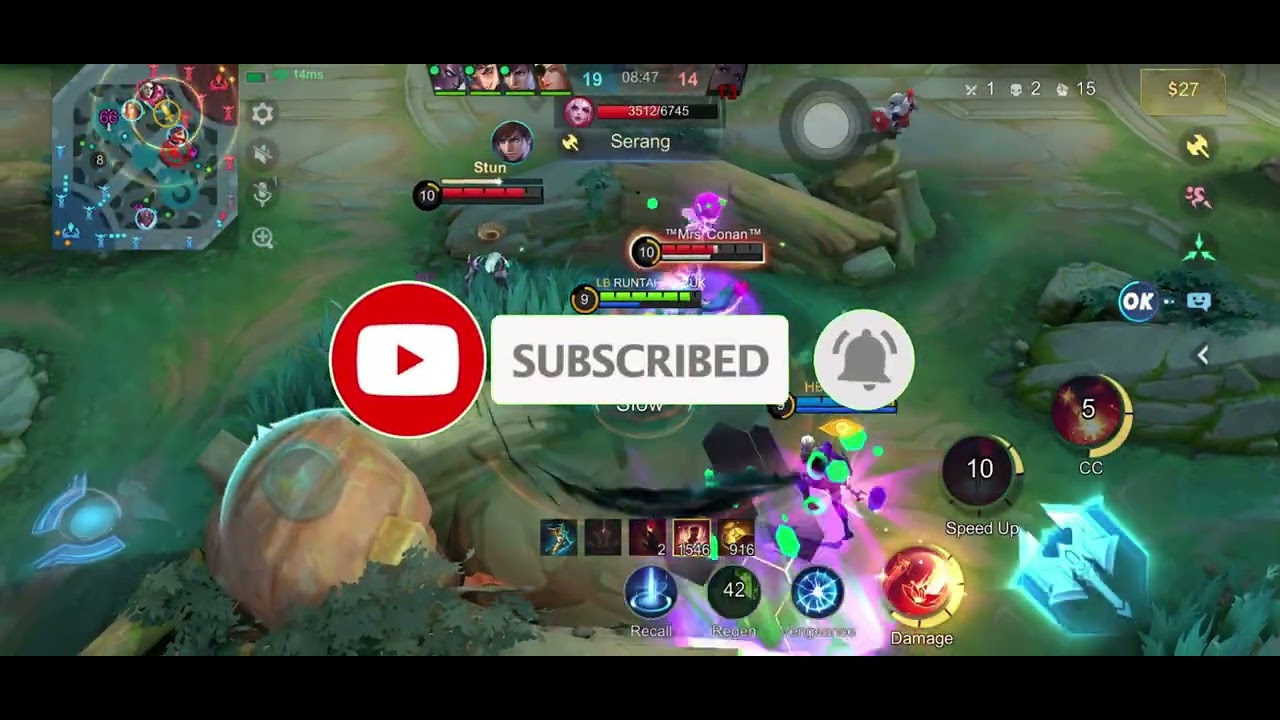 Stun Tebal komplit dah #mobilelegends #mlbbxteksberjalan #mlbb #mlbbhighlights #mlbbcreatorcamp 