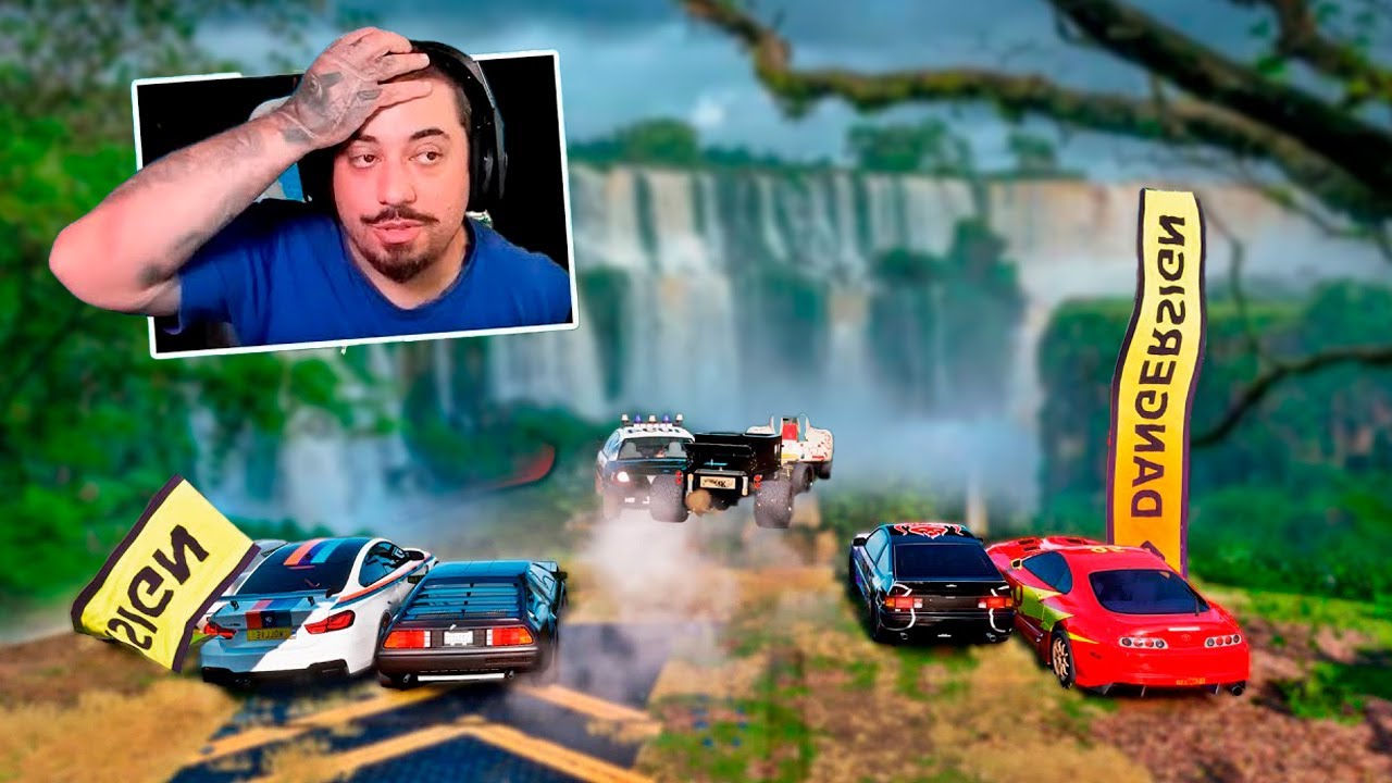 ARREMESSO DA MORTE NA CACHOEIRA - FORZA HORIZON 5 - GAMEPLAY