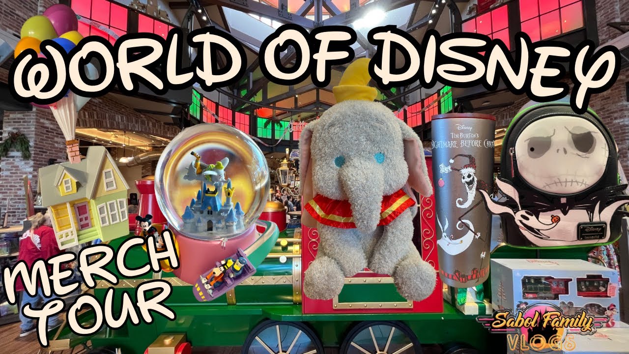 WORLD OF DISNEY NEW MERCHANDISE SHOPPING TOUR | December 2024 Disney Springs! Walt Disney World!