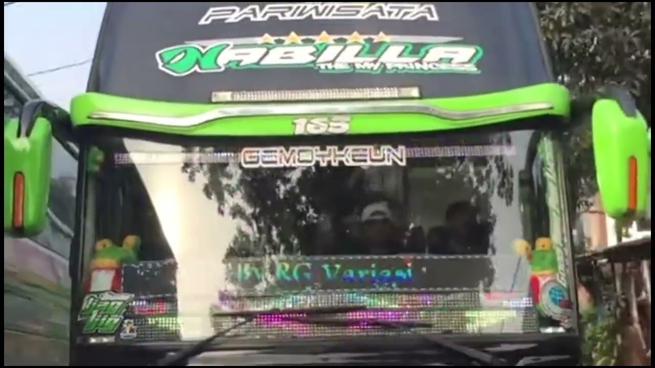 BIS QQ TRANS 165 NABILLA CORONG 24 BASURI JETBUS 3 PARIWISATA DI TEGAL @YUSUF KYM VLOG