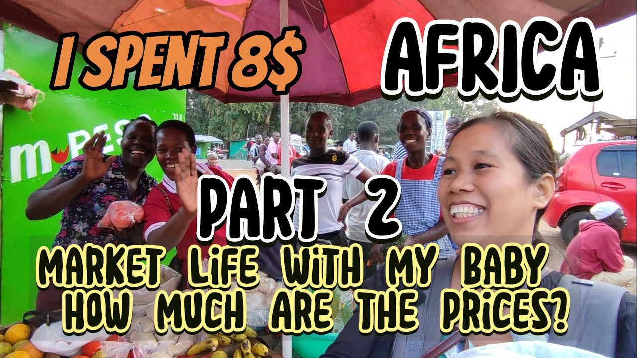 ЧАСТЬ 2 | Жизнь на рынке с моим ребёнком | Каковы цены? #marketvlog #africa #kenya #vlog #market