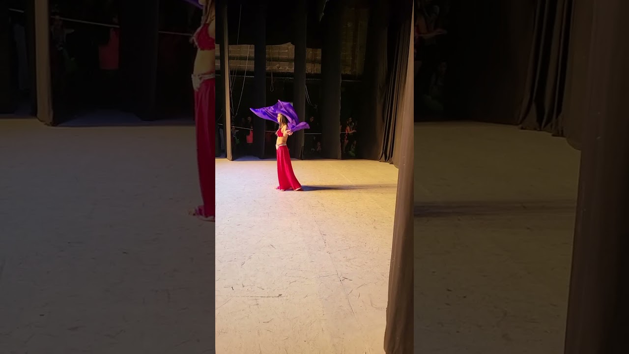 DANZA ÁRABE CON VELO - NAHIR  ORQUESTA NAJAH - ACADEMIA RAQS SHARQI - BARBY DEMARIA