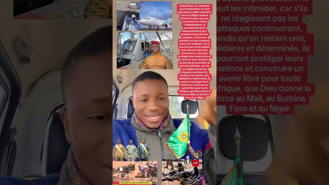 viviez Ibrahim traore et viviez L'AES regardons se vidéo la ensemble pour mieux comprendre 