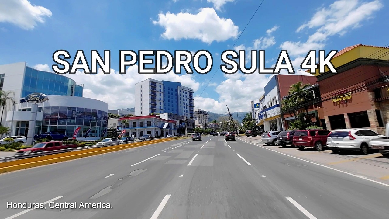 Driving Through San Pedro Sula 🇭🇳, Northwest Area / Conduciendo por San Pedro Sula, zona noroeste 4K