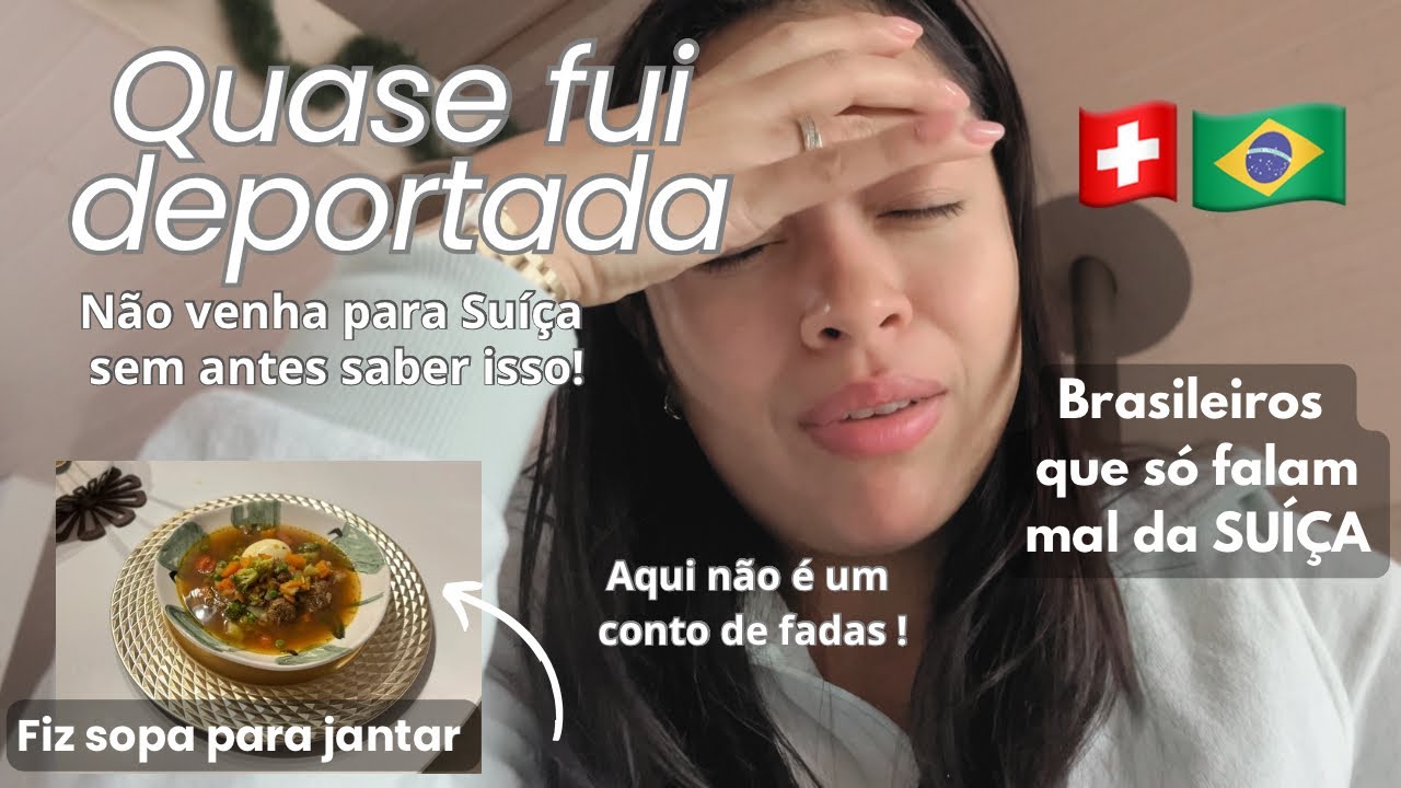 Preparei o jantar | Não vem para SUÍÇA sem antes saber ISSO | Aqui não é um conto de fadas 🤦🏻‍♀️