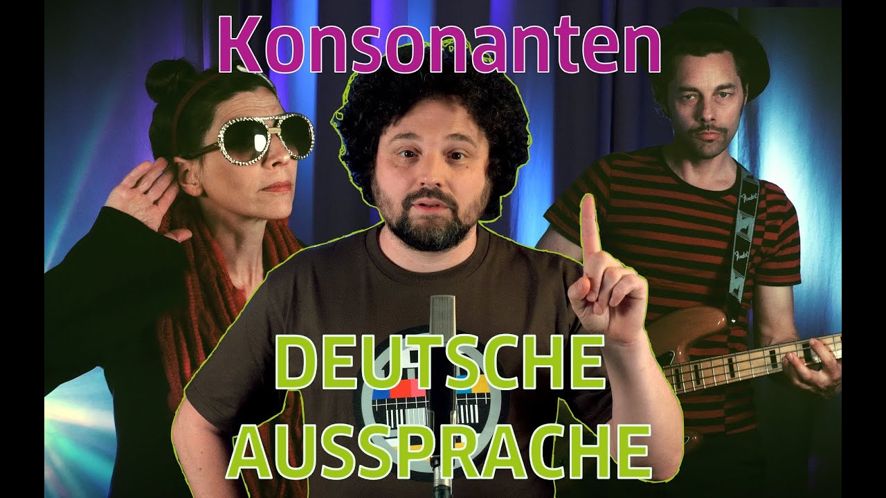 #6 Konsonanten: Deutsch Aussprachetutorial - Tutorial pronuncia tedesca 'Mario und die Muckemacher'