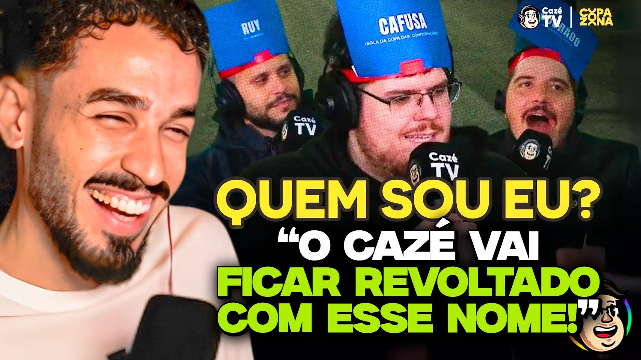 QUEM SOU EU? CASIMIRO X LUISINHO X DONAN DISPUTAM A REVANCHE! | REACT CAZÉ TV