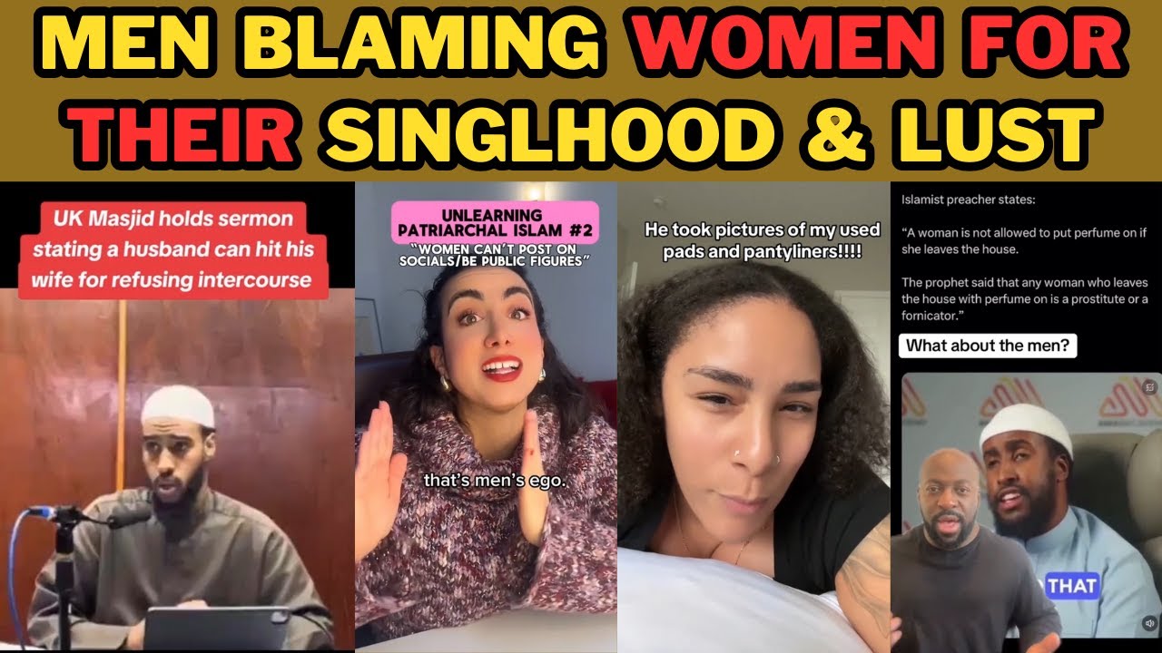 MEN CAN'T BE ACCOUNTABLE, PUNISH WOMEN FOR THEIR SEXUAL IRRESPONSIBILITY| MEN HOLDING WOMEN CAPTIVE