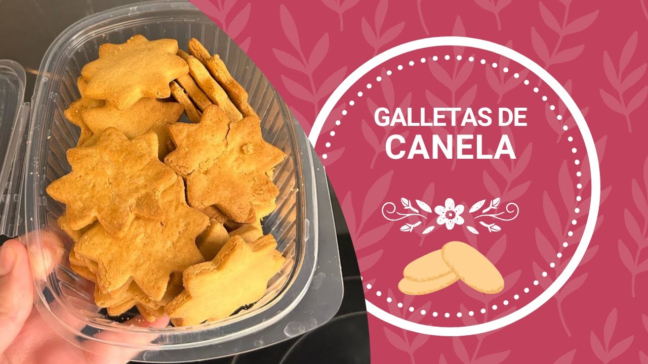 Cómo hacer galletas de canela fáciles y deliciosas 🍪 |  Entre Arte y Palabras