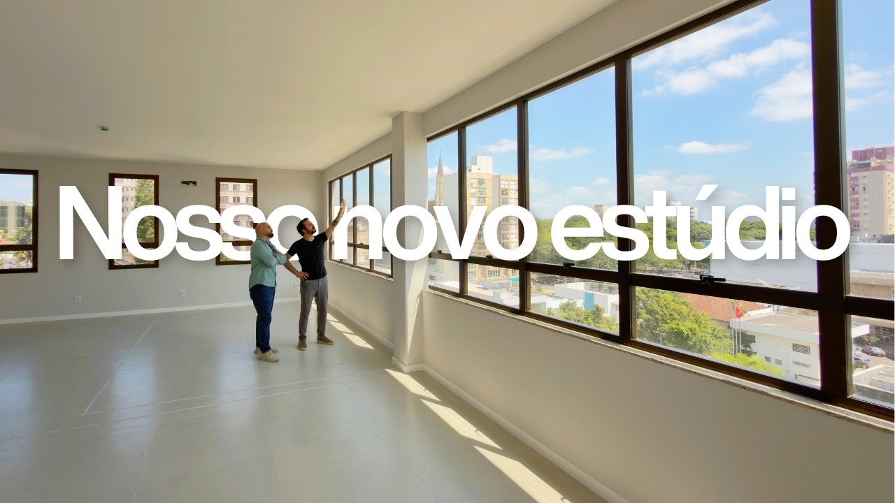 Tour pela nova casa da produtora