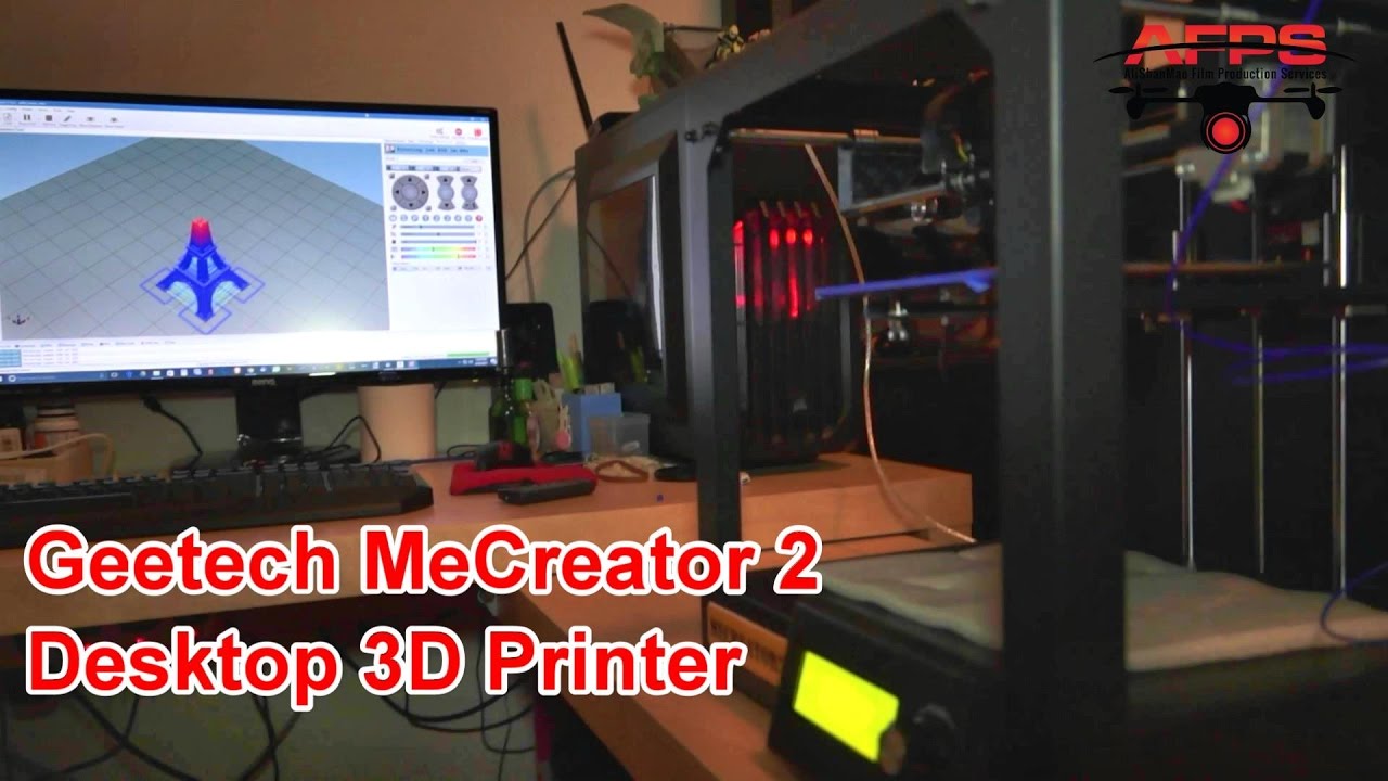 Start 3D Printing with Geetech MeCreator 2 Desktop 3D Printer