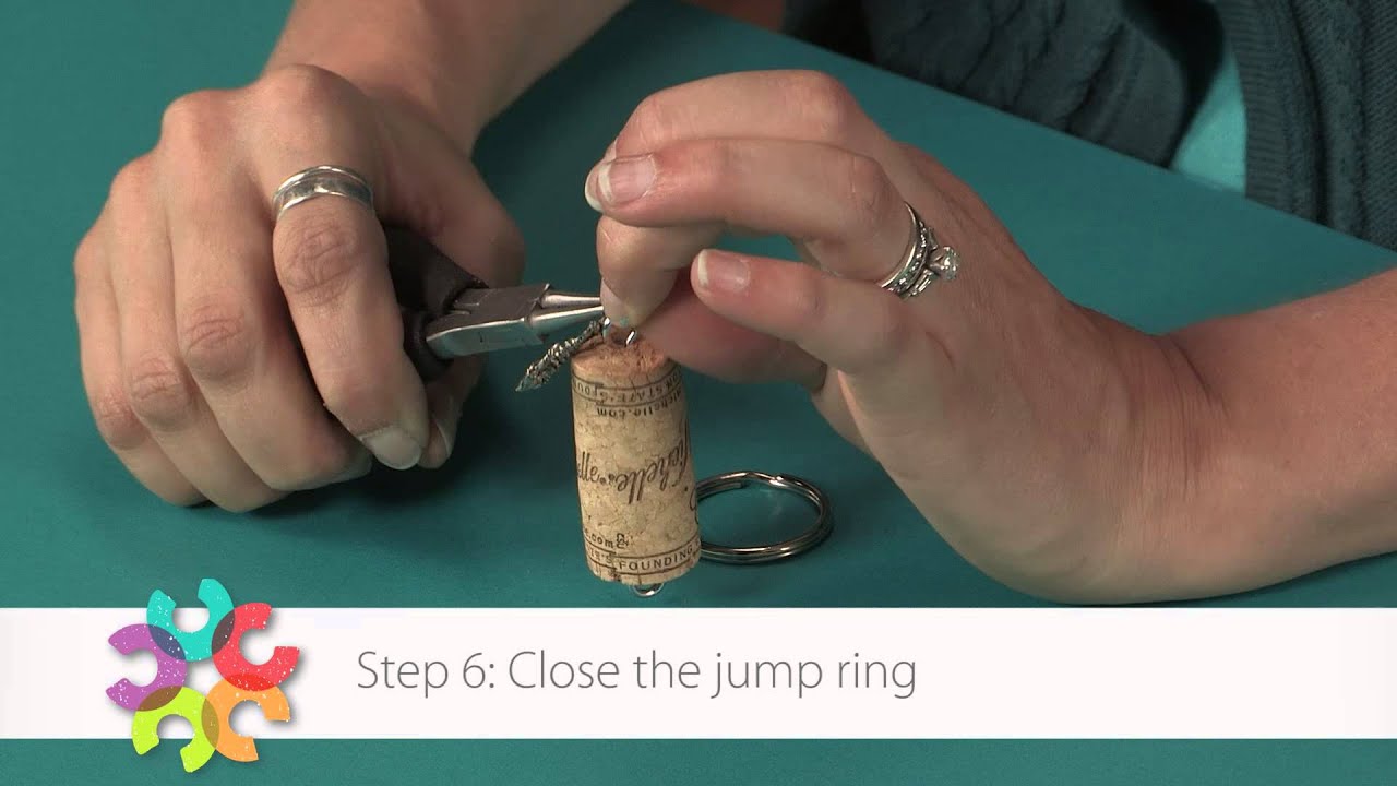 Turn a Wine Cork Into a Key Chain