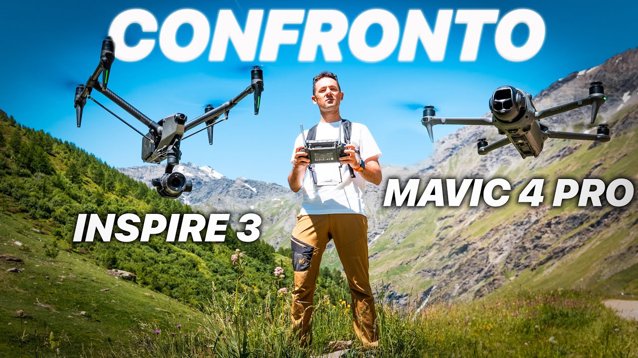 DJI INSPIRE 3 VS MAVIC 4 PRO • SCONVOLGENTE