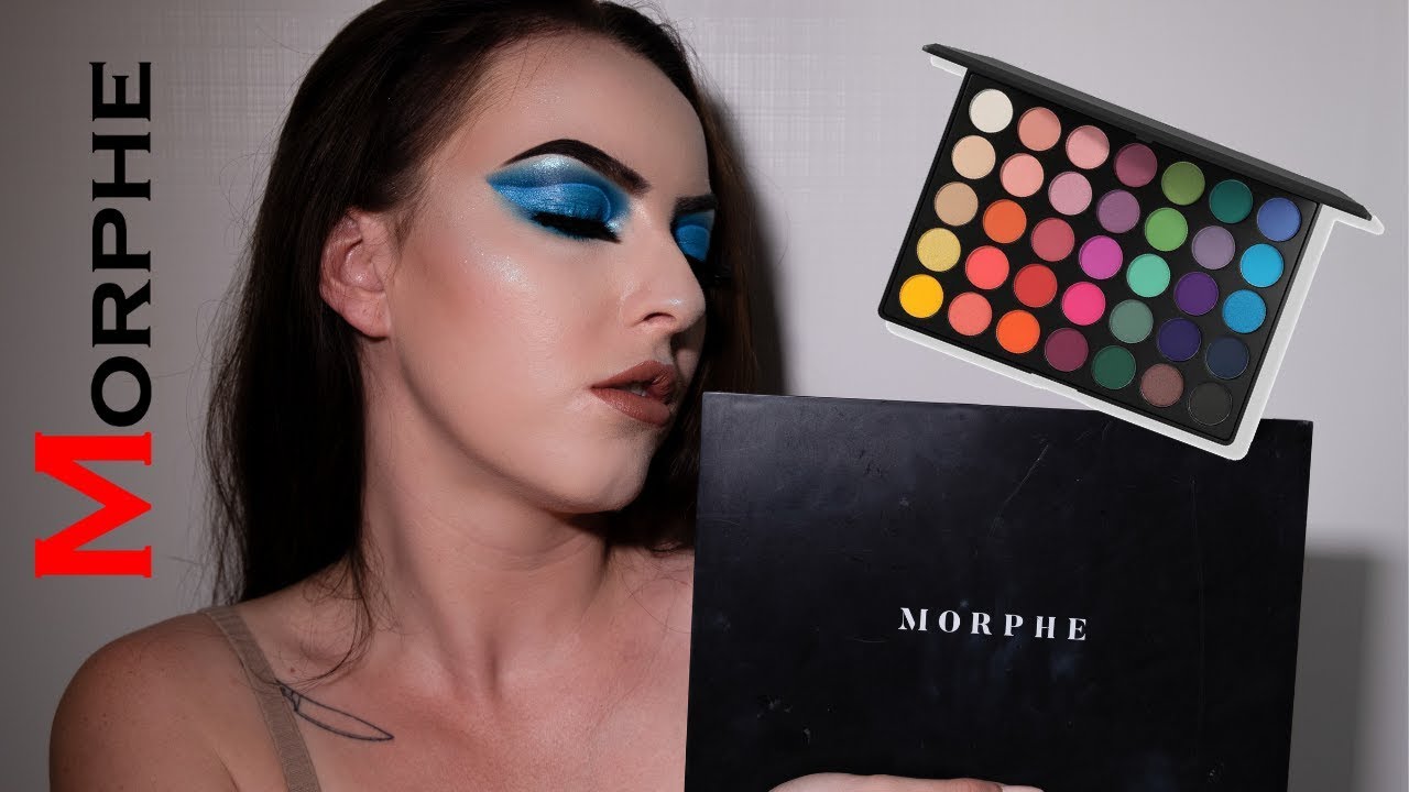 💙BLUE CUT CREASE TUTORIAL💙 - MORPHE 35B