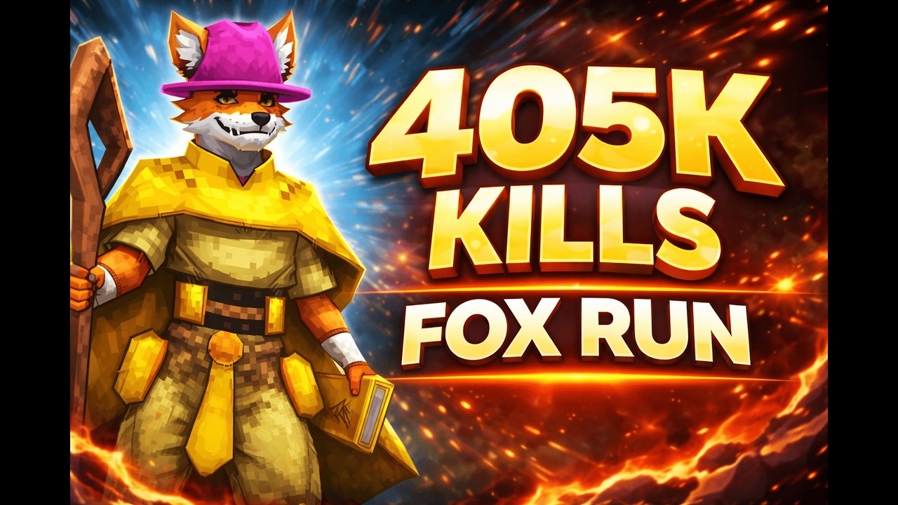 Fox Is Actually Broken… 405K Kill Run | Megabonk (Full Gameplay)