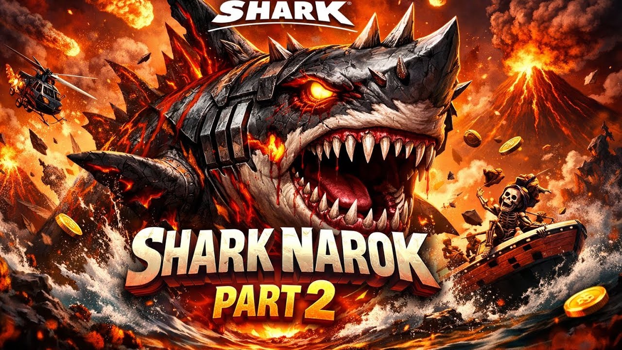 SHARK NAROK Part 2 – Ultimate Ocean Beast is Back! 🦈🔥