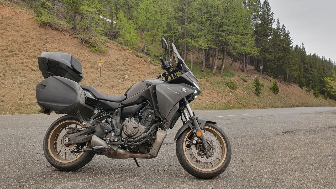 Installations Poignées chauffantes sur Yamaha Tracer 7 2023.