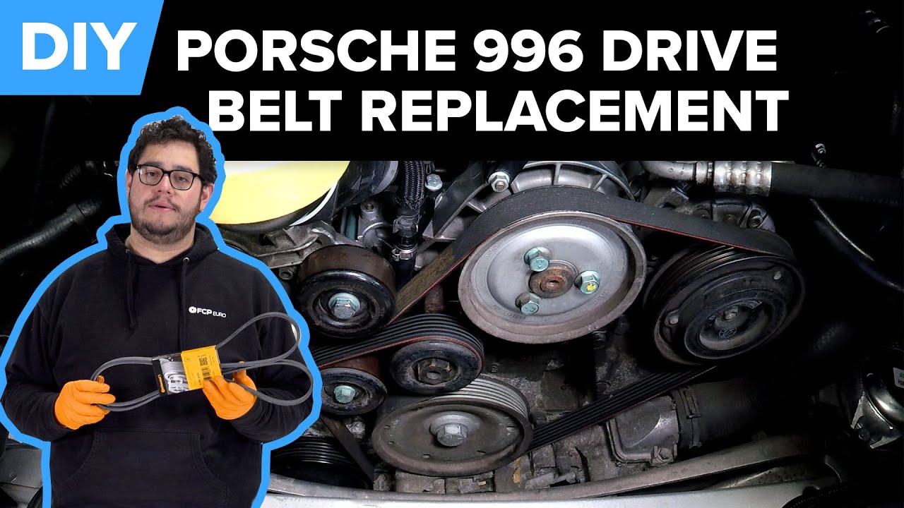 Porsche 996 911 Accessory Belt Replacement DIY (Carrera, Boxster, & Cayman)
