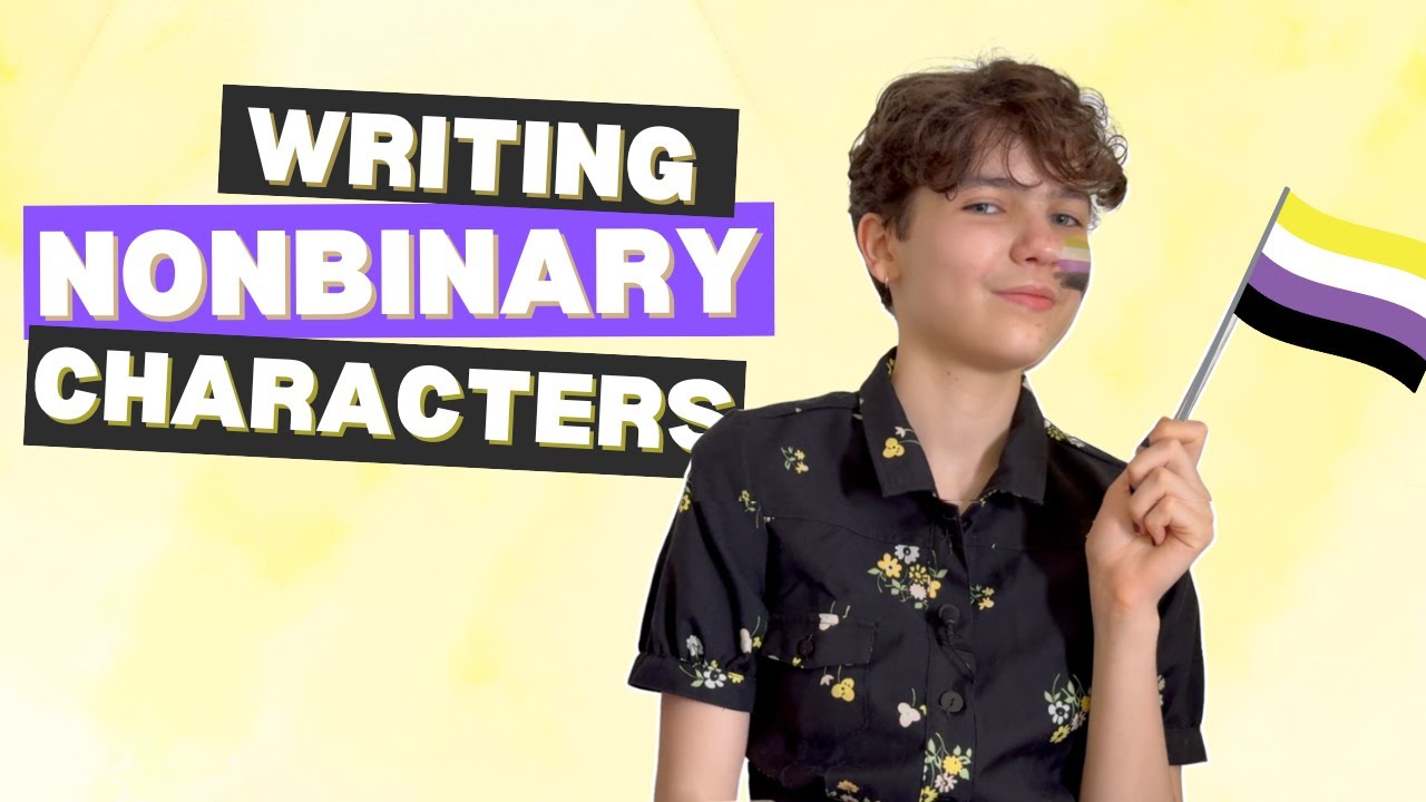 How to write Non-Binary Representation 💛🤍💜🖤 | #nonbinary