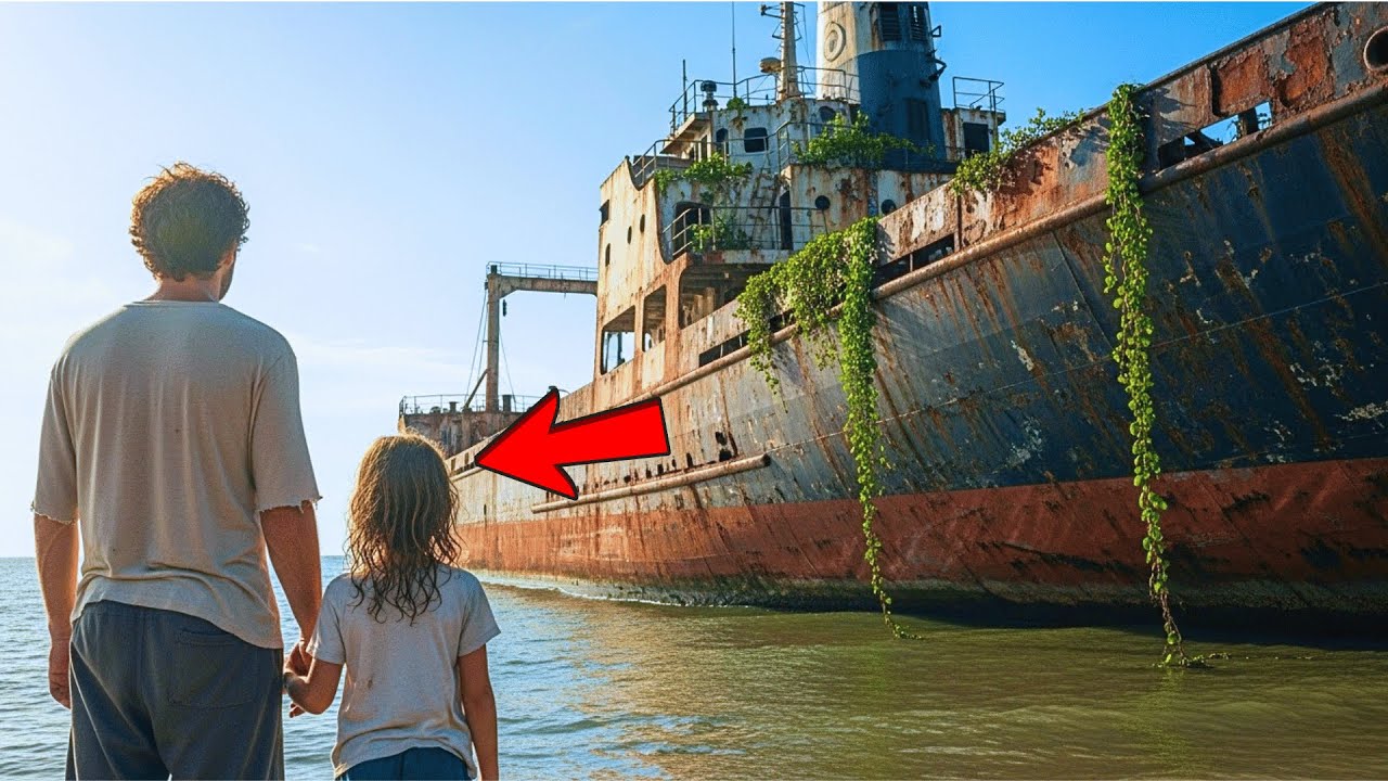 Single Father Moved into the Shipwreck — And in the Fuel Tank He Found Pure Gold