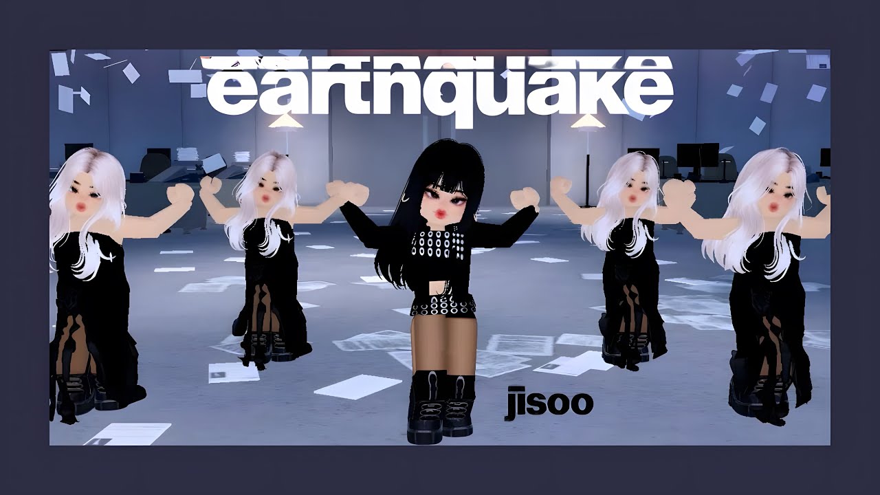 JISOO - EARTHQUAKE (Dance Performance Video) Roblox Version #earthquake #jisoo #roblox