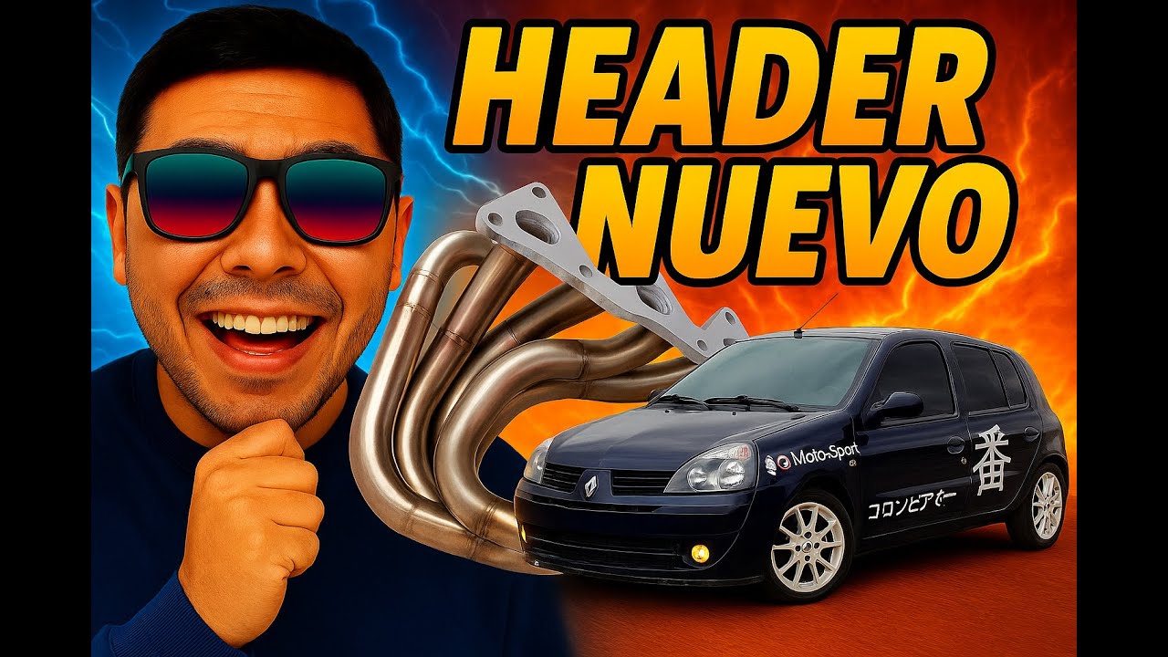 🔥 HEADER NUEVO AL CLIO! SUBE CABALLOS DE FUERZA? 🔥